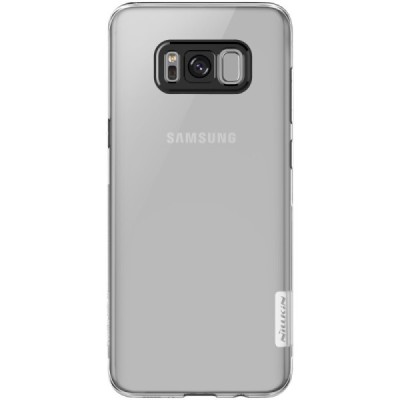 Samsung Galaxy S8 (G950) Nillkin Nature plonas skaidrus (permatomas) silikoninis TPU bespalvis dėklas / Priedai.lt