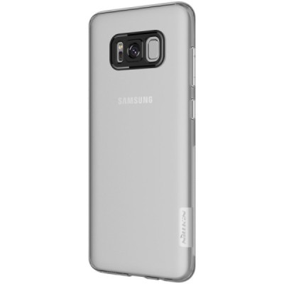Samsung Galaxy S8 (G950) Nillkin Nature plonas skaidrus (permatomas) silikoninis TPU bespalvis dėklas / Priedai.lt