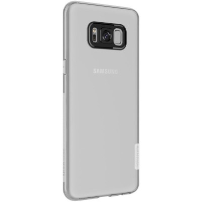 Samsung Galaxy S8 (G950) Nillkin Nature plonas skaidrus (permatomas) silikoninis TPU bespalvis dėklas / Priedai.lt