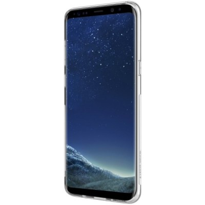 Samsung Galaxy S8 (G950) Nillkin Nature plonas skaidrus (permatomas) silikoninis TPU bespalvis dėklas / Priedai.lt