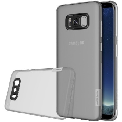 Samsung Galaxy S8 (G950) Nillkin Nature plonas skaidrus (permatomas) silikoninis TPU bespalvis dėklas / Priedai.lt
