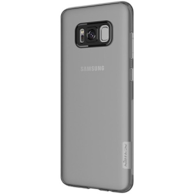 Samsung Galaxy S8 (G950) Nillkin Nature plonas skaidrus (permatomas) silikoninis TPU bespalvis dėklas / Priedai.lt