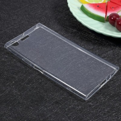 Sony Xperia XZ Premium dzidrs (caurspīdīgs) cieta silikona TPU apvalks / Vacins.lv