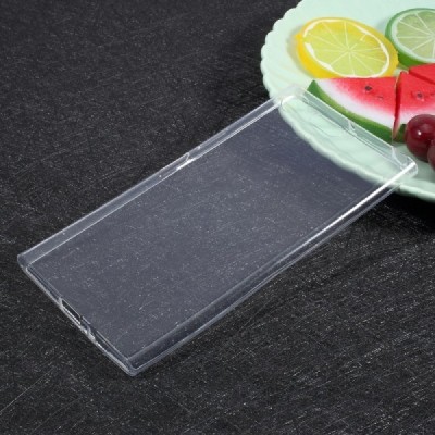 Sony Xperia XZ Premium dzidrs (caurspīdīgs) cieta silikona TPU apvalks / Vacins.lv