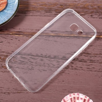 Samsung Galaxy A5 2017 (A520) dzidrs (caurspīdīgs) cieta silikona TPU pasaulē planākais apvalks / Vacins.lv