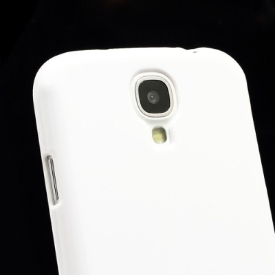 Samsung Galaxy S4 i9505 baltas silikoninis TPU dėklas (dėkliukas, nugarėlė) (Samsung Galaxy S IV i9505, i9500, i9502 dėklas) / P