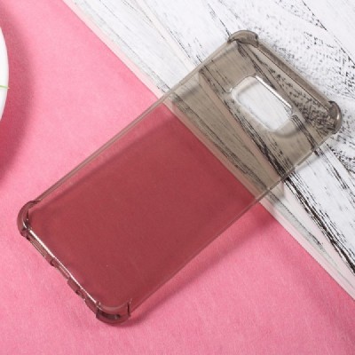 Samsung Galaxy S8 (G950) (permatomas) kieto silikono TPU ploniausias pasaulyje pilkas dėklas / Priedai.lt