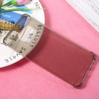 Samsung Galaxy S8 (G950) (permatomas) kieto silikono TPU ploniausias pasaulyje pilkas dėklas / Priedai.lt