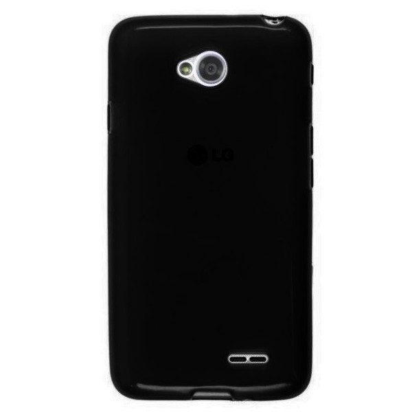 „Jelly Case“ cieta silikona futrālis - melns (L70)