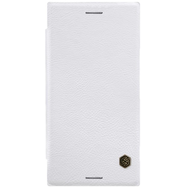 „Nillkin“ Qin atverčiamas dėklas - baltas (Xperia XZ Premium)
