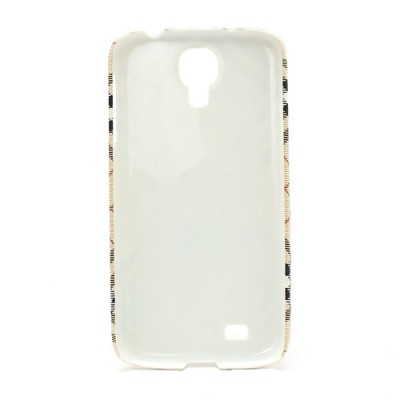 „Burberry“ stiliaus šviesiai rudas Samsung Galaxy S4 i9500, i9505, i9502 dėklas (dėkliukas, nugarėlė) / Priedai.lt