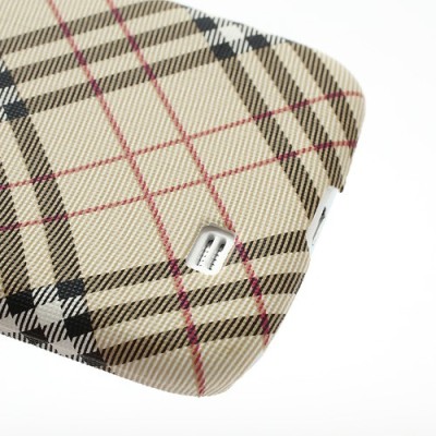 „Burberry“ stiliaus šviesiai rudas Samsung Galaxy S4 i9500, i9505, i9502 dėklas (dėkliukas, nugarėlė) / Priedai.lt