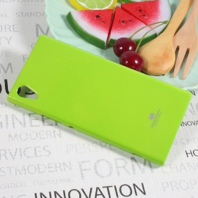 Sony Xperia XA1 Mercury zaļš cieta silikona (TPU) apvalks / Vacins.lv