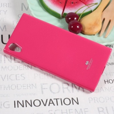 Sony Xperia XA1 Mercury tumši rozs cieta silikona (TPU) apvalks / vacins.lv