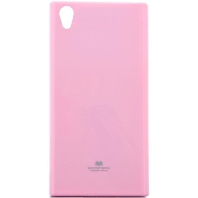 Sony Xperia XA1 Mercury gaiši rozs cieta silikona (TPU) apvalks / vacins.lv