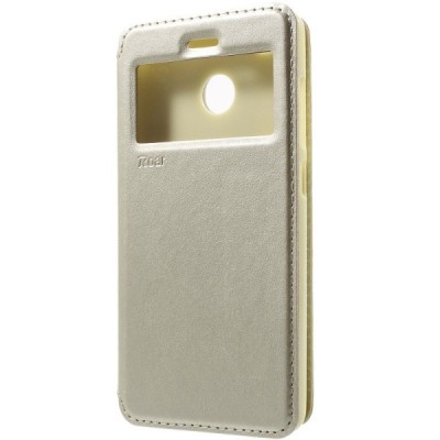 „Roar“ Xiaomi Redmi 3s zelta atvēramais ar lodziņu maciņš / Vacins.lv