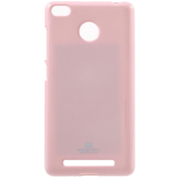 „Mercury“ dėklas - rožinis (Redmi 3S)