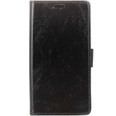 Xiaomi Mi 5S atvēramais ādas melns maciņš, grāmata (maks) / Vacins.lv