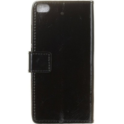 Xiaomi Mi 5S atvēramais ādas melns maciņš, grāmata (maks) / Vacins.lv
