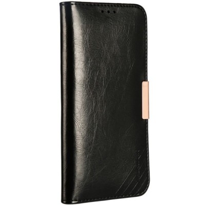 „Kalaideng“ Royale atverčiamas juodas odinis Samsung Galaxy S8+ (G955) dėklas / Priedai.lt