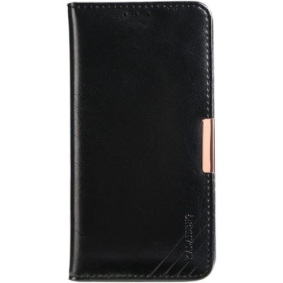 „Kalaideng“ Royale atverčiamas juodas odinis Samsung Galaxy S8 (G950) dėklas / Priedai.lt