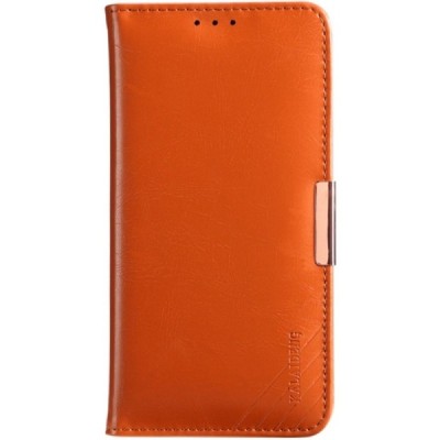 Samsung Galaxy S8+ (G955) „Kalaideng“ Royale ādas atvēramais brūns maciņš / Vacins.lv