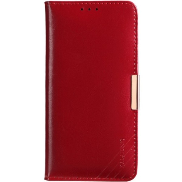 „Kalaideng“ Royale atverčiamas dėklas - bordo (Galaxy S8)