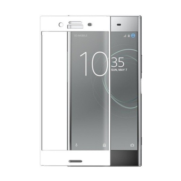 „3D Rewan“ Tempered Glass apsauginis ekrano stiklas 0.26 mm - baltas (Xperia XZ Premium)
