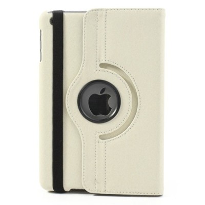 Apple iPad Mini 1 / 2 / 3 atvēramais smilšains teksturēts futrālis, grozās 360° grādu apjomā / Vacins.lv