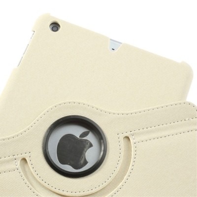 Apple iPad Mini 1 / 2 / 3 atvēramais smilšains teksturēts futrālis, grozās 360° grādu apjomā / Vacins.lv