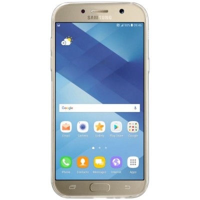 Samsung Galaxy A7 2017 (A720) Nillkin Nature dzidrs (caurspīdīgs) silikona planākais apvalks / Vacins.lv