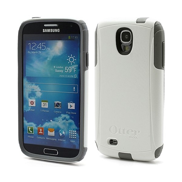 Sustiprintos apsaugos dėklas - baltas (Galaxy S4)