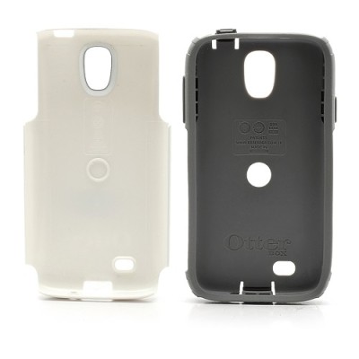 Sustiprintos baltas Samsung Galaxy S4 dėklas (dėkliukas, nugarėlė) / Priedai.lt