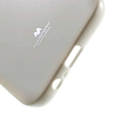 Samsung Galaxy A7 2017 (A720) Mercury baltas kieto silikono (TPU) dėklas / Priedai.lt