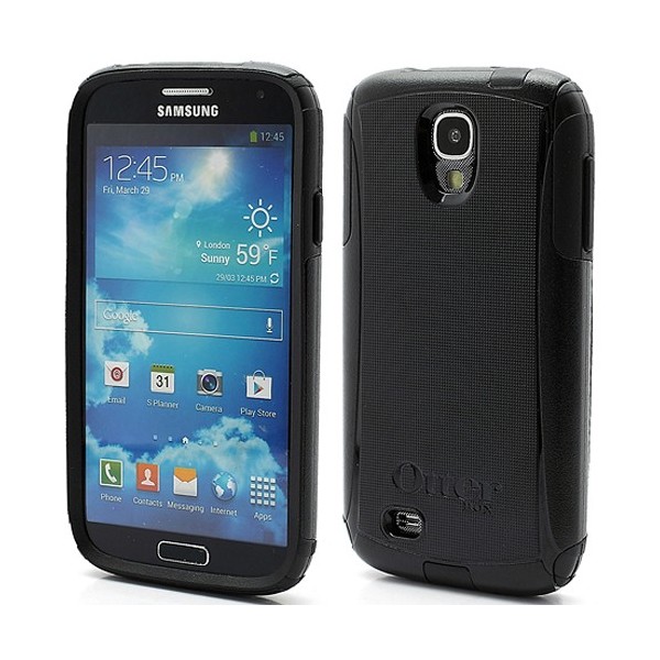 „OtterBox“ Commuter dėklas - juodas (Galaxy S4)