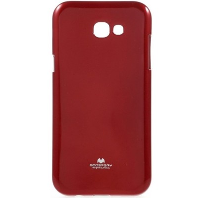 Galaxy A7 2017 (A720) Mercury sarkans cieta silikona (TPU) apvalks / vacins.lv
