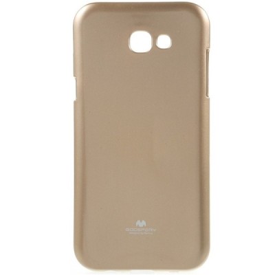 Samsung Galaxy A7 2017 (A720) Mercury auksinis kieto silikono (TPU) dėklas / Priedai.lt