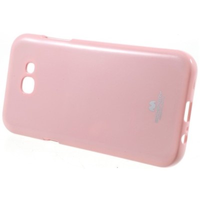 Galaxy A7 2017 (A720) Mercury gaiši rozs cieta silikona (TPU) apvalks / vacins.lv