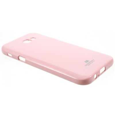 Galaxy A7 2017 (A720) Mercury gaiši rozs cieta silikona (TPU) apvalks / vacins.lv