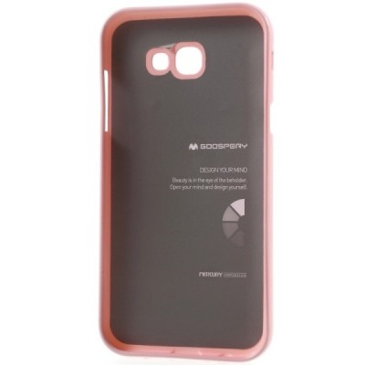 Galaxy A7 2017 (A720) Mercury gaiši rozs cieta silikona (TPU) apvalks / vacins.lv