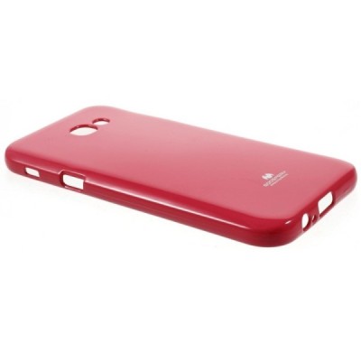 Galaxy A7 2017 (A720) Mercury tumši rozs cieta silikona (TPU) apvalks / vacins.lv