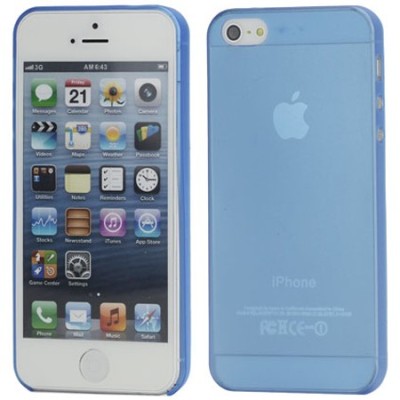 Ploniausias pasaulyje mėlynas Apple iPhone SE (5, 5s) dėklas / Priedai.lt