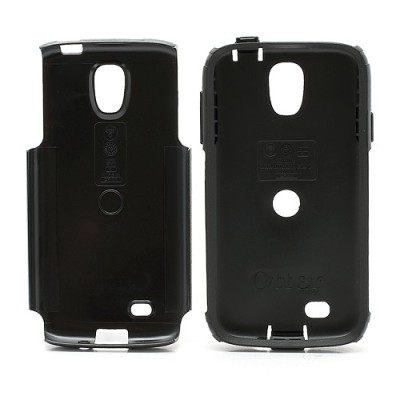 „OtterBox“ Commuter juodas Samsung Galaxy S4 dėklas (dėkliukas, nugarėlė) / Priedai.lt