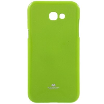 Galaxy A7 2017 (A720) Mercury zaļš cieta silikona (TPU) apvalks / Vacins.lv