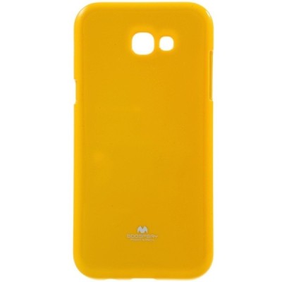 Galaxy A7 2017 (A720) Mercury dzeltens cieta silikona (TPU) apvalks / vacins.lv