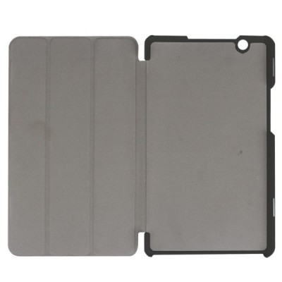 Huawei MediaPad M3 8.4 atvēramais melns maciņš / Vacins.lv