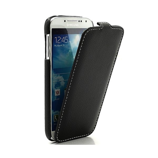 „Melkco“ atverčiamas dėklas - juodas (Galaxy S4)