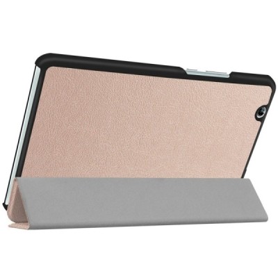 Huawei MediaPad M3 8.4 atvēramais zelta maciņš / Vacins.lv