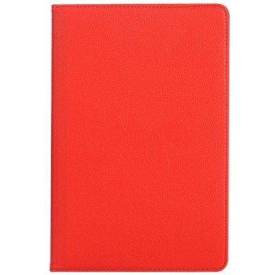 Huawei MediaPad M3 8.4 atvēramais sarkans ādas maciņš, grozās 360° grādu apjomā / Vacins.lv