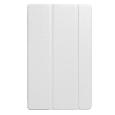 Huawei MediaPad T3 8.0 atvēramais balts maciņš / Vacins.lv